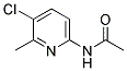 6-Acetamido-3-chloro-2-picoline 结构式
