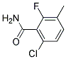 6-Chloro-2-fluoro-m-toluamide 结构式