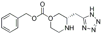 (S)-1-Cbz-3-(1H-tetrazol-5-ylmethyl)morpholine 结构式