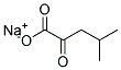 alpha-Ketoisocaproic acid, sodium salt (1-13C, 99%) 结构式