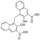 EMBONIC ACID(REAGENT / STANDARD GRADE) 结构式