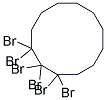 BETA-HEXABROMOCYCLODODECANE UNLABELED 50 UG/ML IN TOLUENE 结构式