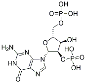 Guanosine-2',5'-bisphosphate 结构式