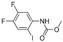 (4,5-DIFLUORO-2-IODO-PHENYL)-CARBAMIC ACID METHYL ESTER 结构式