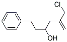 5-CHLOROMETHYL-1-PHENYL-HEX-5-EN-3-OL 结构式