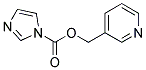 IMIDAZOLE-1-CARBOXYLIC ACID PYRIDIN-3-YLMETHYL ESTER 结构式