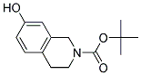 N-BOC 1,2,3,4-TETRAHYDRO-ISOQUINOLIN-7-OL 结构式