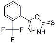 5-[2-(TRIFLUOROMETHYL)PHENYL]-1,3,4-OXADIAZOLE-2(3H)-THIONE 结构式