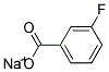 3-Fluorobenzoic Acid Sodium Salt 结构式