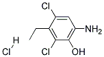 6-Amino-2,4-Dichloro-3-Ethylphenol HCL 结构式