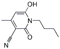 3-Cyano-4-Methyl-6-Hydroxy-N-Butyl-2-Pyridone 结构式