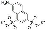 7-Amino-1,3-Naphthalene Disulfonic Acid Dipotassium Salt 结构式