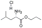 L-LeucineEthyl/MethylEsterHcl 结构式