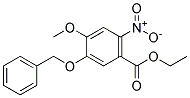 Ethyl-4-Methoxy-3-(Phenyl Methoxy)-6-Nitro Benzoate 结构式