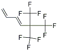 5,5,5-Tris(trifluoromethyl)-1,3-pentadiene 结构式