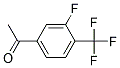 3'-氟-4'-(三氟甲基)苯乙酮, 97+% 结构式