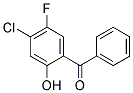 4-Chloro-2hydroxy-5fluorobenzophenone 结构式