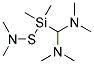 TRIS(DIMETHYLAMINO)(TRIMETHYLSILYL)SULPHUR 结构式