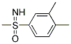 S-甲基-S-(3,4-二甲基苯基)亚磺酰亚胺 结构式
