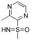 S-甲基-S-(2-甲基吡嗪基)亚磺酰亚胺 结构式