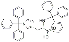 N-TRITYL-N-IM-TRITYL-L-HISTIDINE 结构式