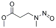 N-NITROSO-N-METHYL-3-AMINOPROPIONIC ACID, METHYL 结构式