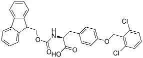 N-FMOC-O-2,6-DICHLOROBENZYL-L-TYROSINE 结构式