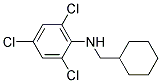 N-环己基甲基-2,4,6三氯苯胺 结构式