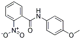 N-(2-NITROBENZOYL)-P-ANISIDINE 结构式