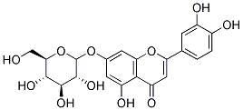 LUTEOLIN-7-GLUCOSIDE HPLC GRADE 结构式