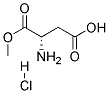 L-ASPARTIC ACID METHYLESTER HCL 结构式