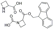 FMOC-AZETIDINE-1-CARBOXYLIC ACID, AZETIDINE-2-CARBOXYLIC ACID 结构式