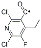 ETHYL 2,6-DICHLORO-5-FLUORONICOTINOYL 结构式