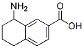 8-AMINO-5,6,7,8-TETRAHYDRO-2-NAPHTHOIC ACID 结构式