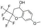 7-METHOXY-2,2-BIS(TRIFLUOROMETHYL)-CHROMAN-4-OL 结构式
