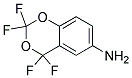 6-AMINO-2,3-DIHYDRO-2,2,4,4-TETRAFLUORO-1,3-BENZODIOXINE 结构式