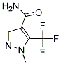 1-甲基-5-三氟甲基-1H-吡唑-4-酰胺 结构式