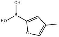 (4-甲基呋喃-2-基)硼酸 结构式