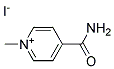 4-Carbamoyl-1-methylpyridinium iodide 结构式