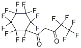 4,4,5,5,5-PENTAFLUORO-1-PERFLUOROCYCLOHEXYL-PENTANE-1,3-DIONE 结构式