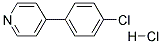 4-(4-CHLORO PHENYL)1,2,3-TETRA HYDROPYRIDINE HCL 结构式