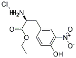 3-NITRO-L-TYROSINE ETHYL ESTER HYROCHLORIDE 结构式