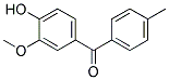 3-甲氧基-4-羧基-4'-甲基二苯甲酮 结构式