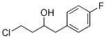 3-CHLORO-1-(4-FLUOROBENZYL)-PROPANOL 结构式