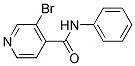 3-溴-N-苯基吡啶-4-酰胺 结构式