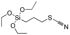 3-(TRIETHOXYSILYL)PROPYL THIOCYANATE 结构式