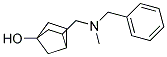 3-(N-METHYL-N-BENZYLAMINOMETHYL)NORBORNEOL 结构式