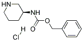 (S)-3-Cbz-aminopiperidine hydrochloride 结构式