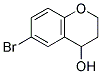6-溴-3,4-二氢-4-羟基-2H-苯并吡喃 结构式