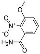 3-甲氧基-2-硝基苯甲酰胺 结构式